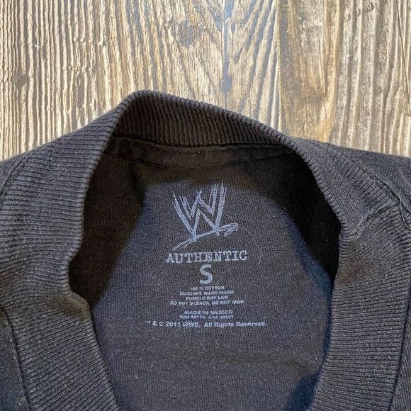 WWE Mens Black Stone Cold Steve Austin Mens T Shirt Size Small 25.5” X 18” - Picture 3 of 6